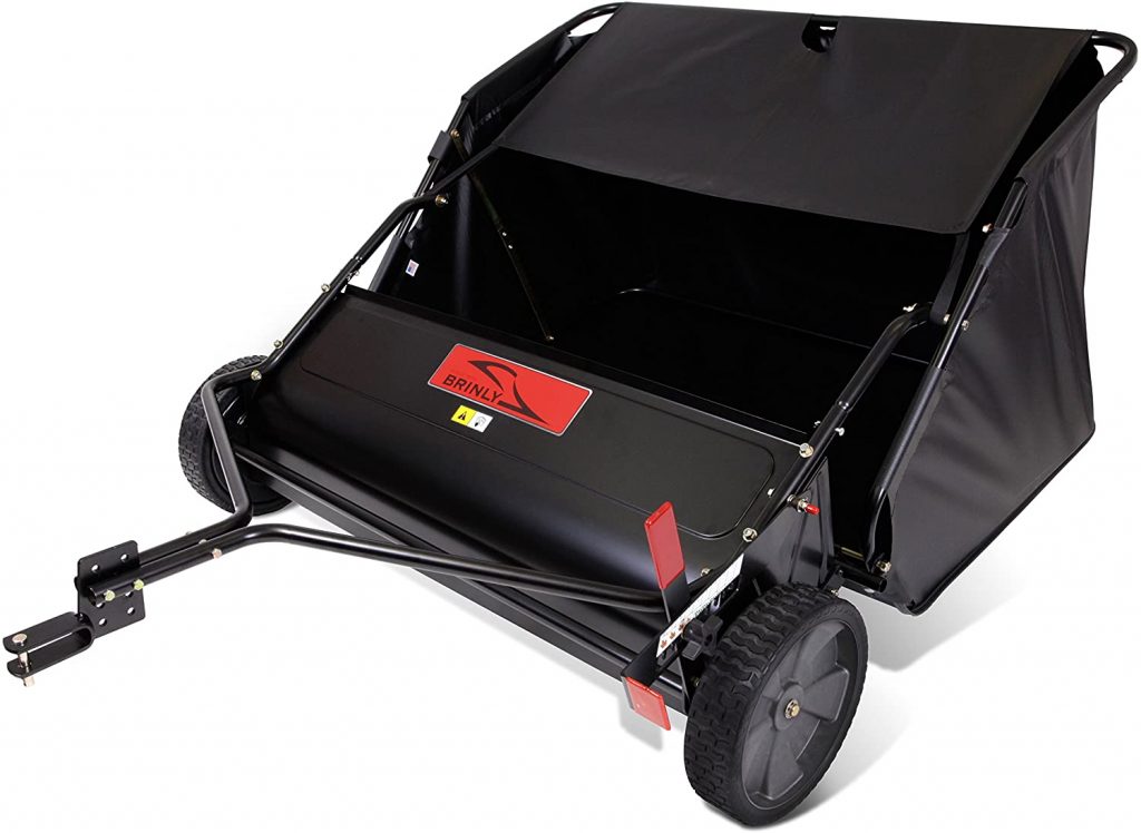 Brinly STS-427LXH Lawn sweeper for pine needles