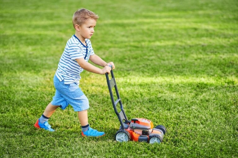 How Old to Mow Lawn